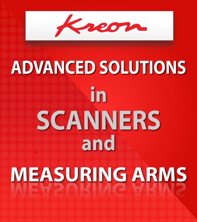 kreon, brazos de medicion, escaners