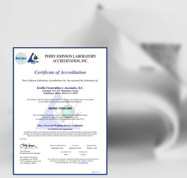 tecnicos altamente capacitados en control de calidad